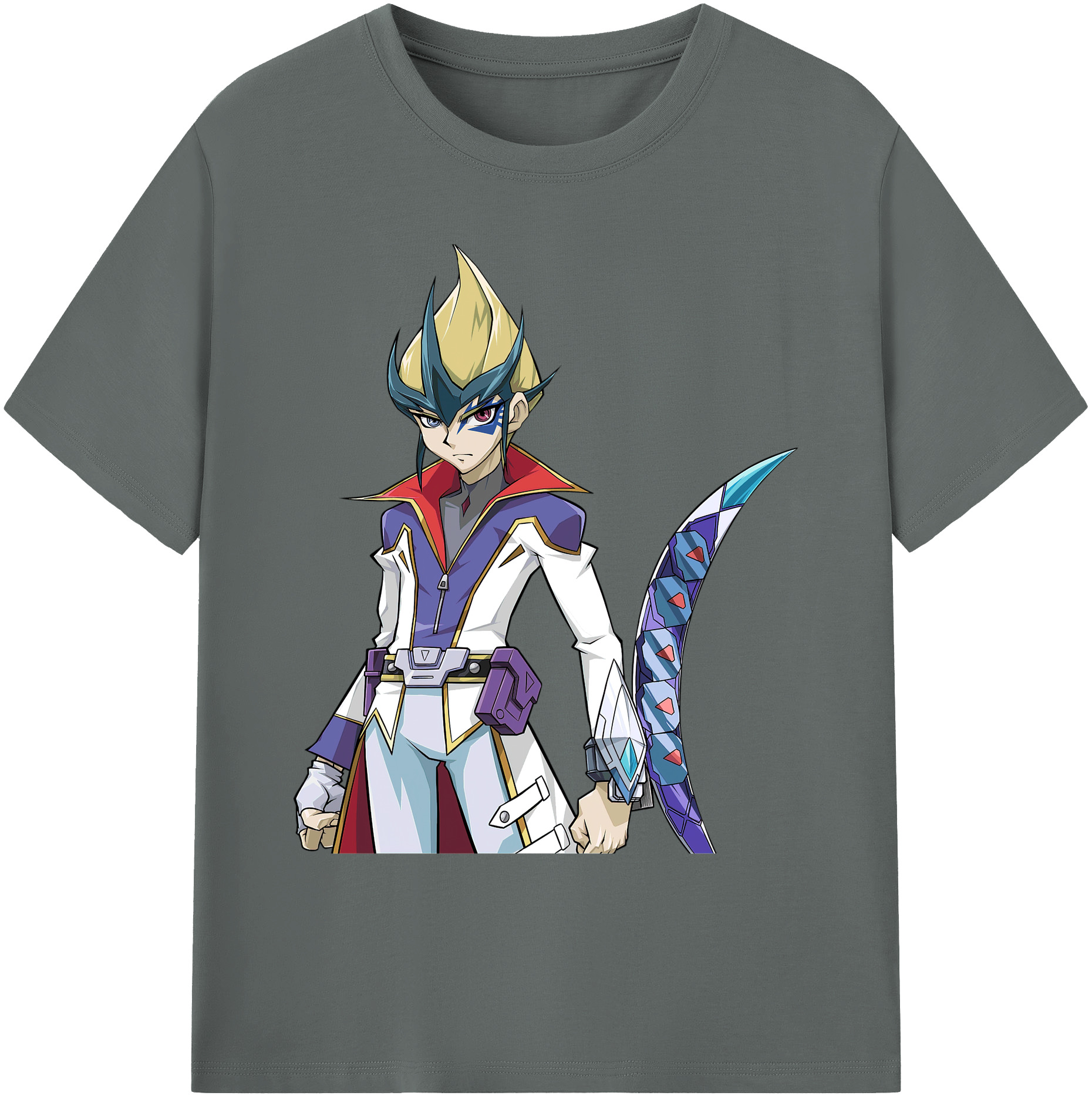 （画像用） 遊☆戯☆王 Yu-Gi-Oh! 綿100％ メンズ半袖Tシャツ｜肌触りやわらか＆通気性